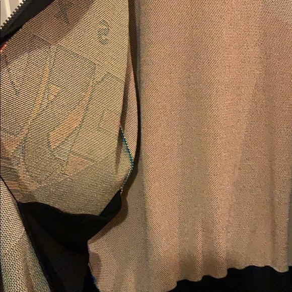 Diesel Zip Up Graphic Knit Sweater sz L - Picture 5 of 5